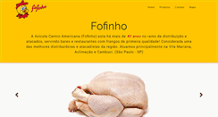 Desktop Screenshot of fofinho.net