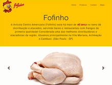 Tablet Screenshot of fofinho.net